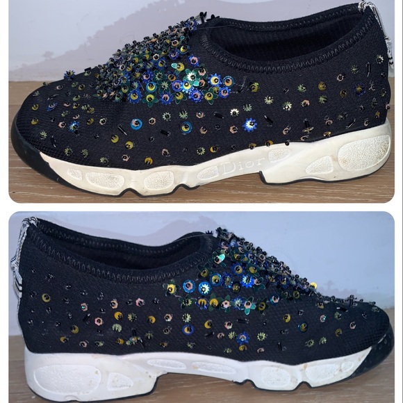 DIOR Shoes Fusion SlipOn Loafers Sneakers Moccasins Platform CD Women Gift - Picture 6 of 9